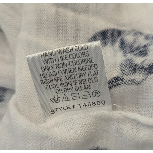 Skull Cashmere Kalissa Skull Print Lomg Sleeve Cotto. Tshirt Size XS - Picture 7 of 8